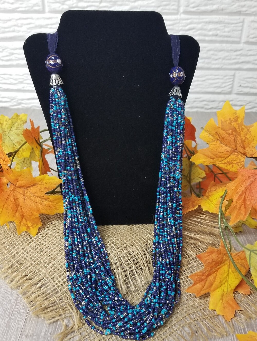 Multi Strand Statement Necklace